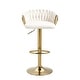preview thumbnail 18 of 42, Modern Swivel Counter Height Bar Stools Adjustable Counter Stool With Backs