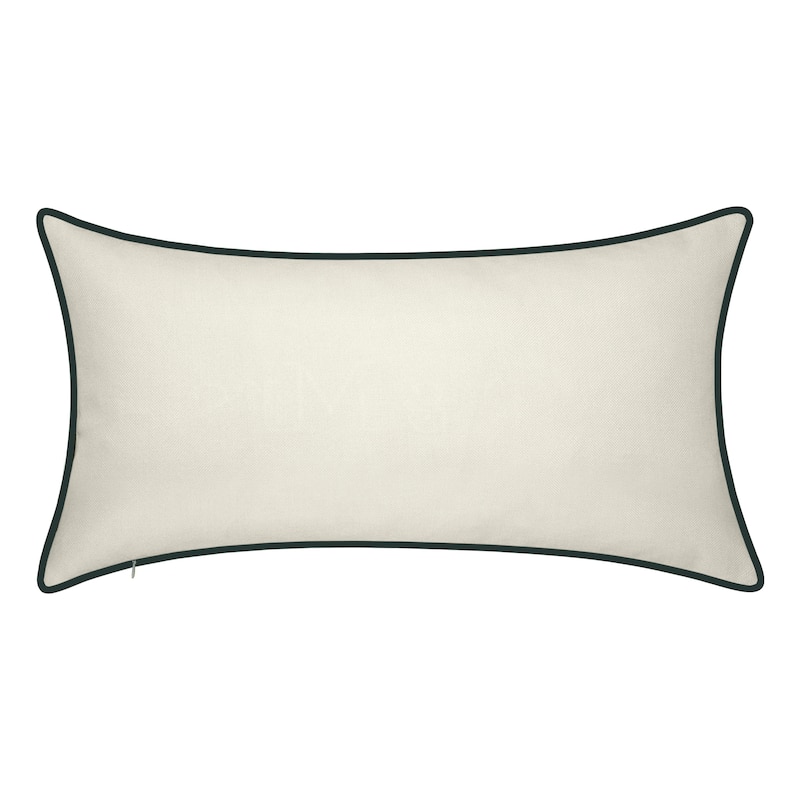Edie At Home Celebrations "Mr. & Mrs." Embroidered Decorative Throw Pillow