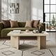 preview thumbnail 4 of 26, Roundhill Furniture Mchome 3-Piece Coffee Table Set, Coffee Table and Two End Tables