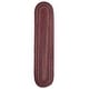 preview thumbnail 6 of 20, Colonial Mills Worley Multicolor Rustic Braided Handcrafted Runner Rug 2x10 - Burgundy