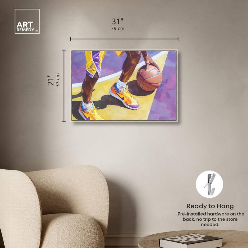 Legend Court Canvas by Art Remedy