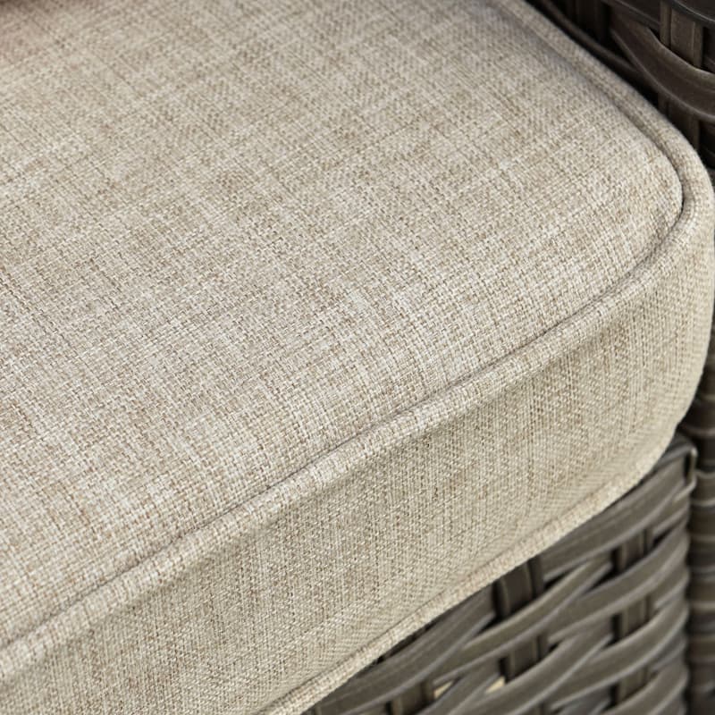 OVIOS Solid Indoor/ Outdoor Deep Seat Cushion Set
