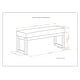preview thumbnail 7 of 46, WYNDENHALL Madison 44 inch Wide Contemporary Rectangle Ottoman Bench
