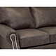 preview thumbnail 5 of 10, Payne Top-grain Leather Sofa and Two Chairs Set