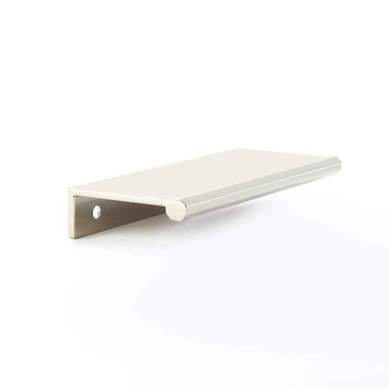 Schaub and Company 10021 Baker 4" Center to Center Solid Metal 5-1/4" - Polished Nickel