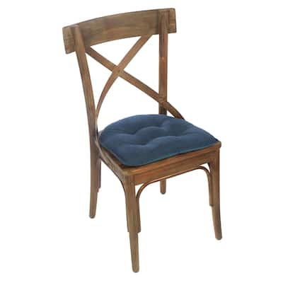 Twillo Marine Tufted Chair Pad