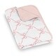 preview thumbnail 3 of 4, Sweet Jojo Designs Pink Bows Girl Toddler Weighted Blanket 5lbs for Kids -Blush Elegant, Vintage, Coquette for Ballet Collection