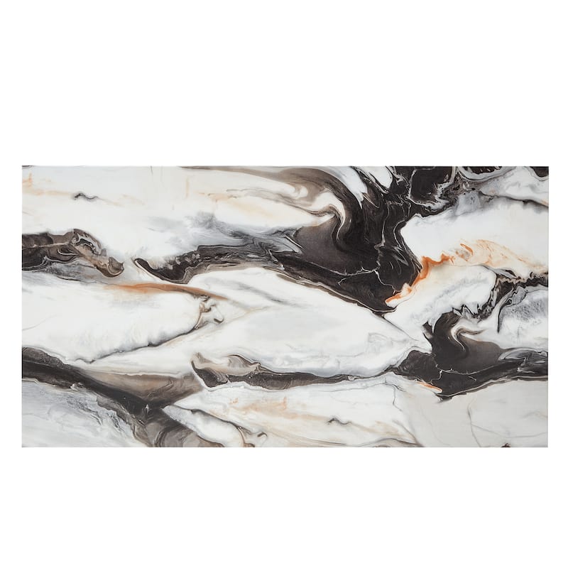 Roundhill Furniture Cavira Modern Faux Marble Living Room Coffee Table