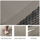 preview thumbnail 77 of 110, Pocassy 3-Piece Outdoor Swivel Bistro Set, Wicker Rocking Chairs