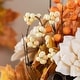 preview thumbnail 19 of 23, Glitzhome 24"H Fall Thanksgiving Maple Leaf Pumpkin Urn Table Tree Holiday Home Decoration