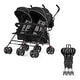 preview thumbnail 7 of 16, Dream On Me Volgo Twin Umbrella Stroller Black