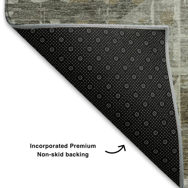 Premium Washable Super Soft Modern Diamonds Mayfield Rug