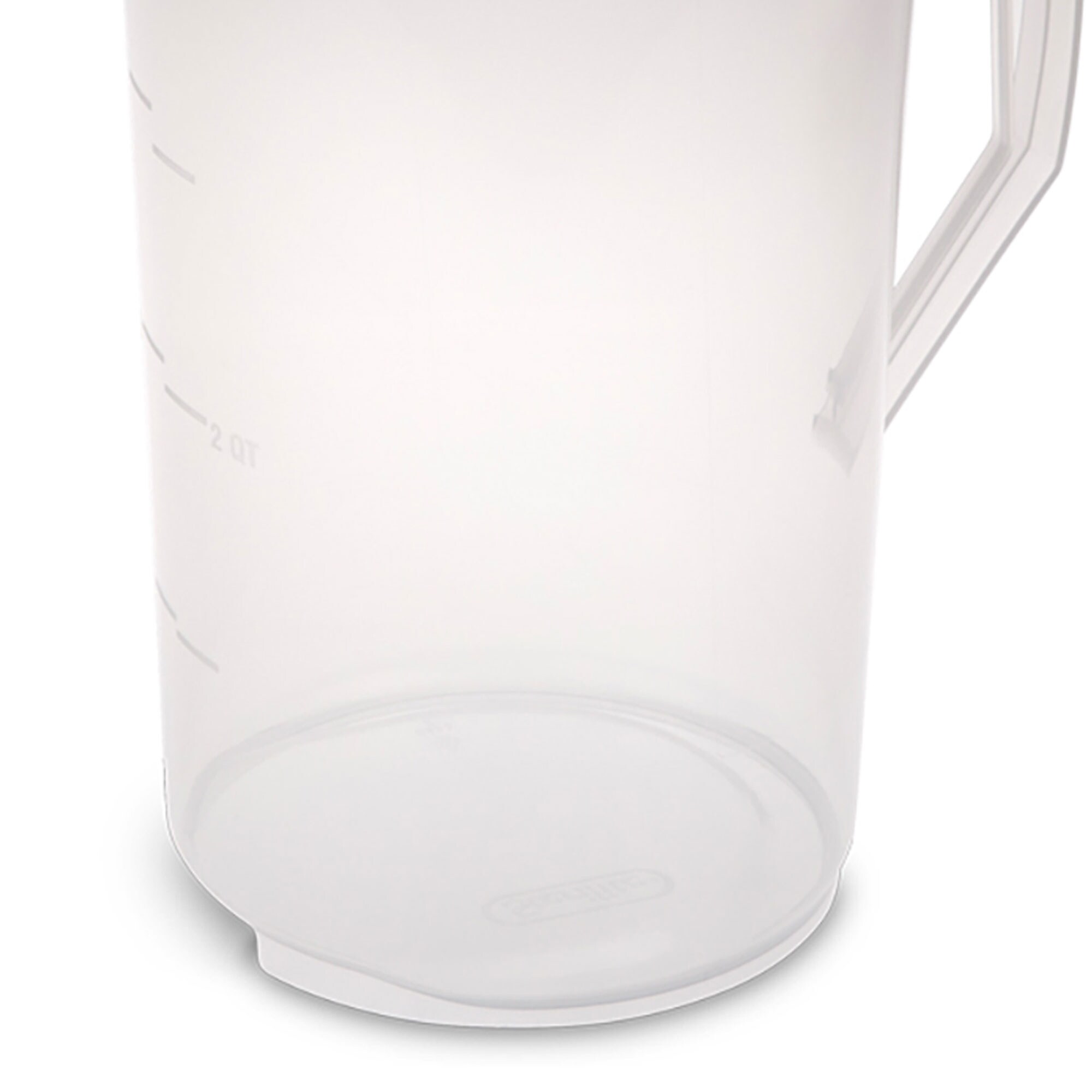 https://ak1.ostkcdn.com/images/products/is/images/direct/b23300a0247840bdbea53878ea2a56dac0369fca/Sterilite-1-Gallon-Round-Plastic-Pitcher-and-Spout%2C-Clear-w--Color-Lid-%2818-Pack%29.jpg