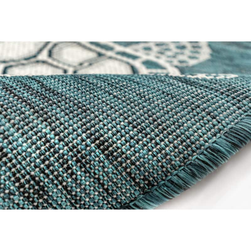 Liora Manne Carmel Collection Sea Turtles Indoor/ Outdoor Area Rug