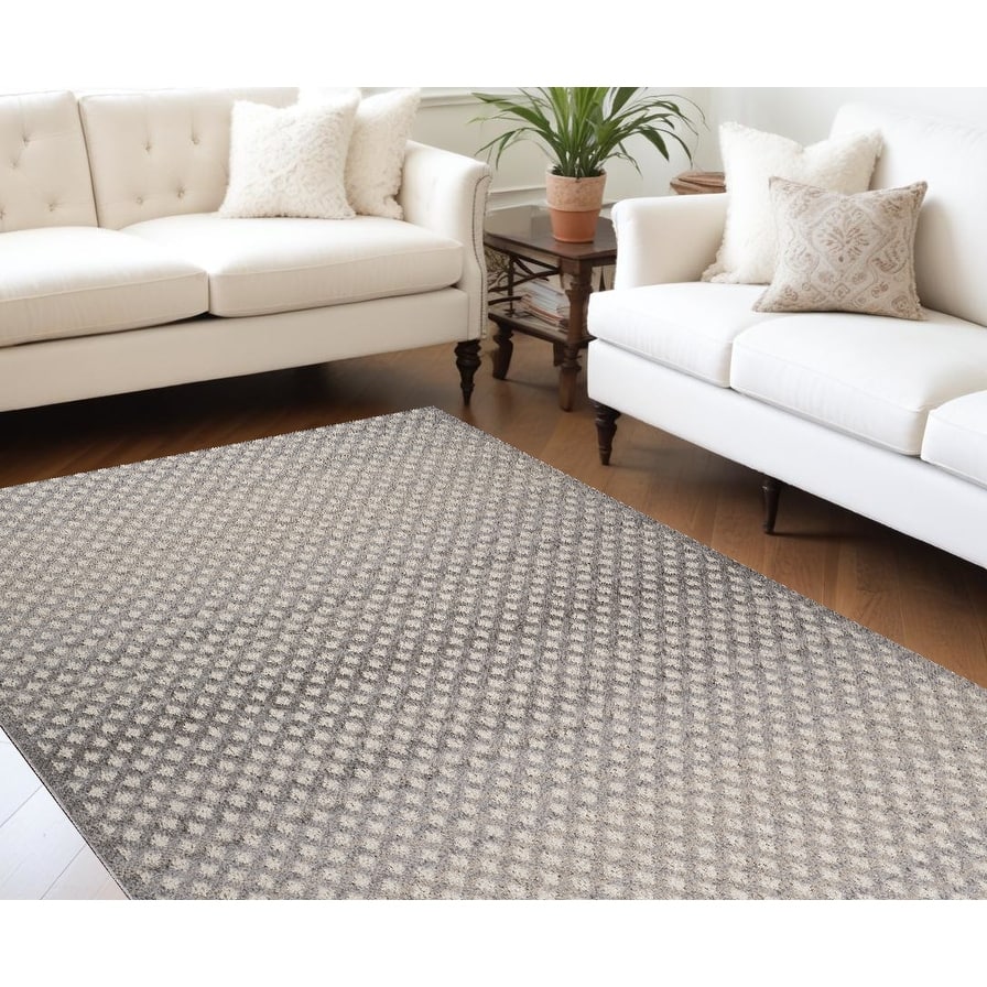 Boco Distressed Stain Resistant Woven Durable Area Rug By HomeRoots