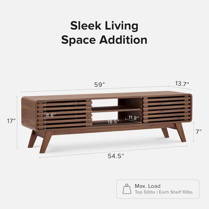 Mopio Ensley 59" Mid-Century Modern TV Stand