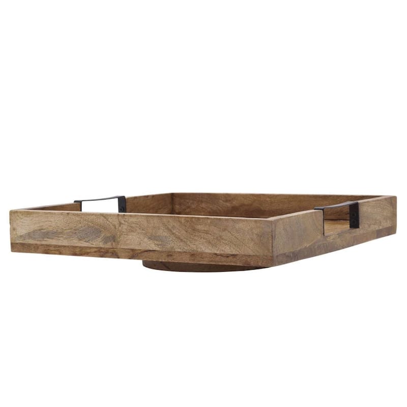 Mikasa Avery Square Lazy Susan Serve Tray - 14 in