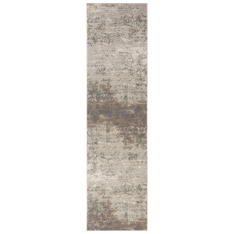 Alana Amira Gray Abstract Area Rug