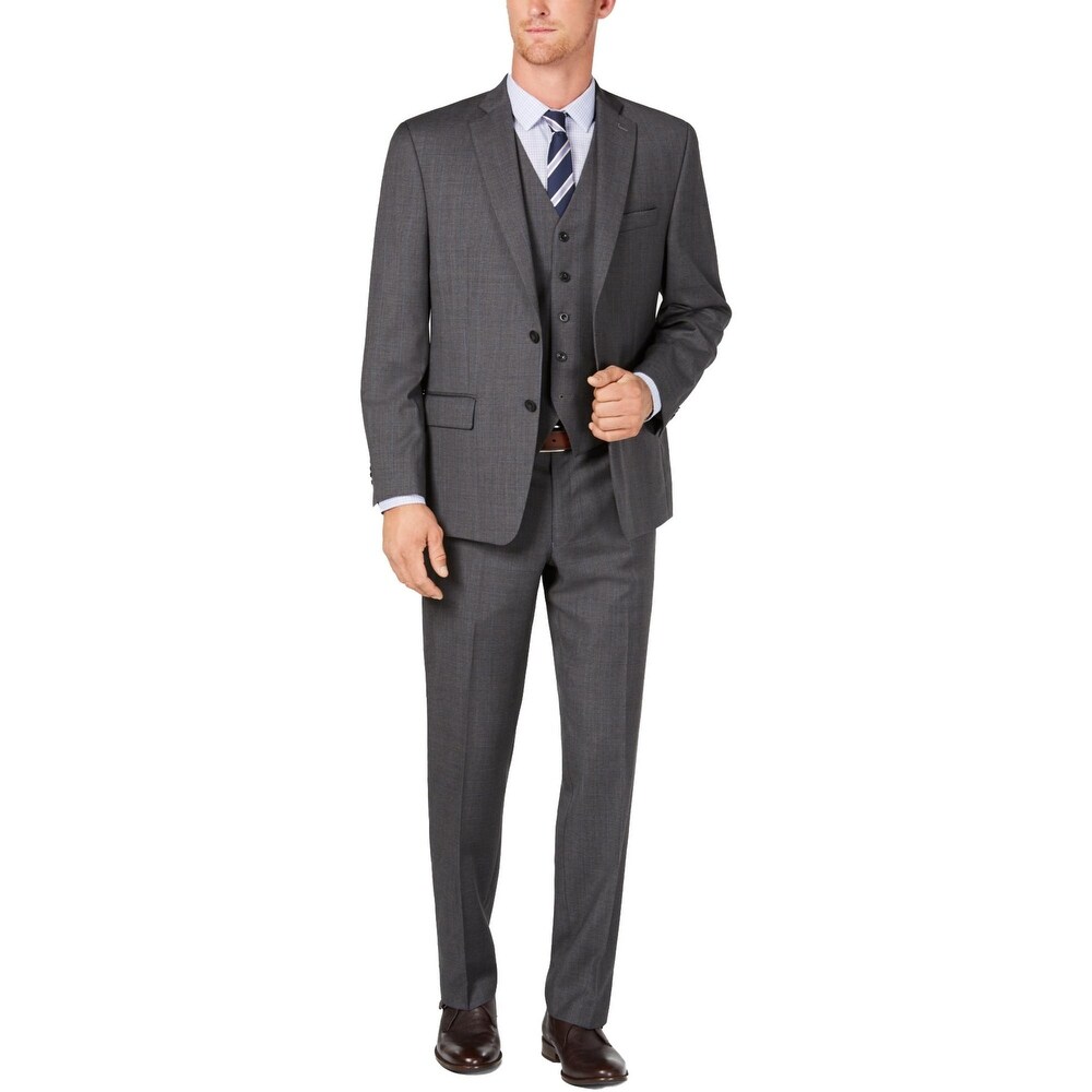 michael kors charcoal suit