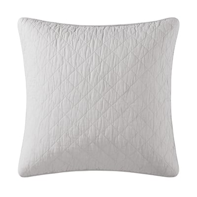 Indigo Hill by HiEnd Accents Cotton Comfort Shabby Chic Lightweight 27x27 inch Euro Sham