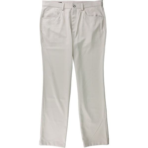 I-N-C Mens Ryder Casual Trousers Grey 30W x 32L