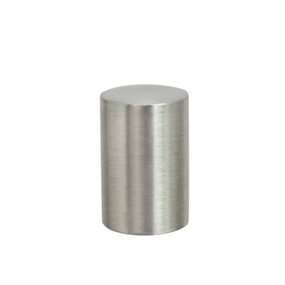 Aspen Creative 1 Pack Steel Lamp Finial in Brushed Nickel Finish, 1 1/4" Tall - BRUSHED NICKEL