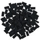 preview thumbnail 1 of 4, Strictly Briks Classic Bricks Kit, Black, 96 Pieces, Compatible with Major Brick Brands