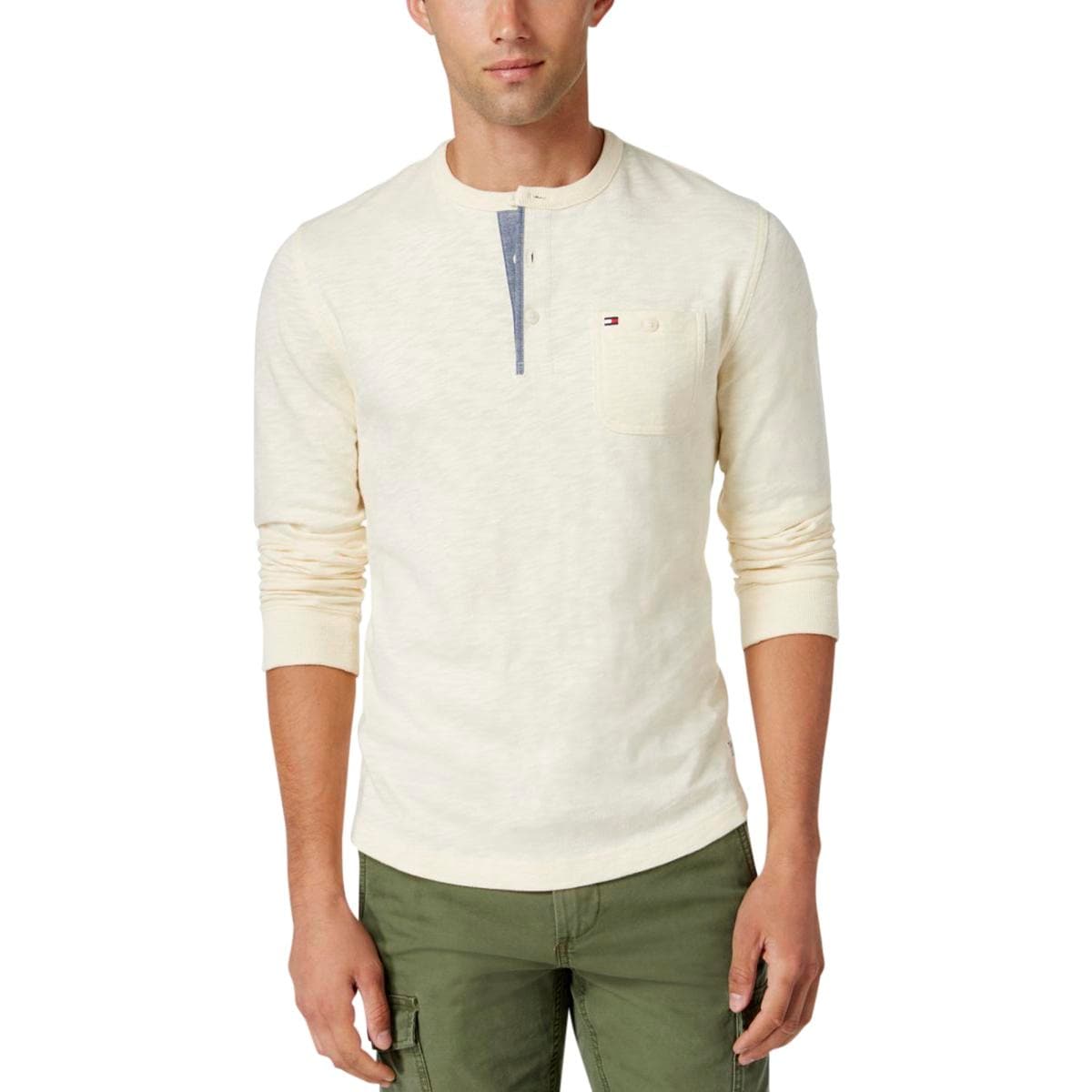 tommy hilfiger henley shirt