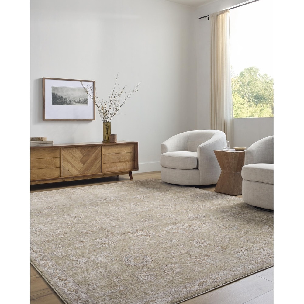 Livabliss Da Vinci Traditional Medallion Area Rug