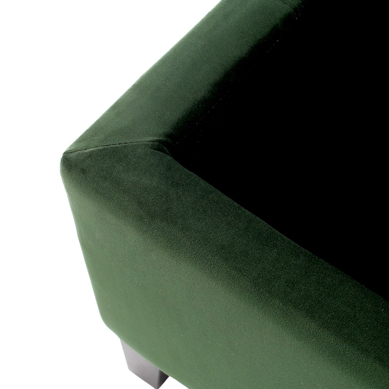 Roomfitters Modern Storage Bench, Upholstered Ottoman with Hidden Compartment and Lift-Top Lid