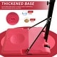 preview thumbnail 7 of 21, Roomfitters Portable Basketball Hoop with 28 Inch Backboard, Adjustable Height 4.8-7.7ft and Stable Base with Wheels