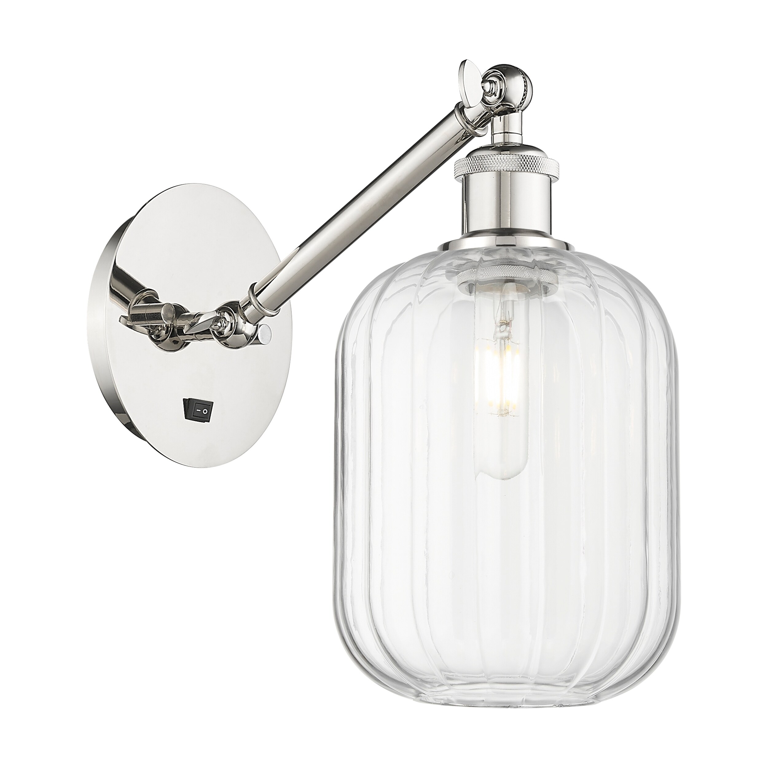 Innovations Lighting Endless Possibilities Ballston - Preston - 1 Light 7" Jar Shade Adjustable Sconce