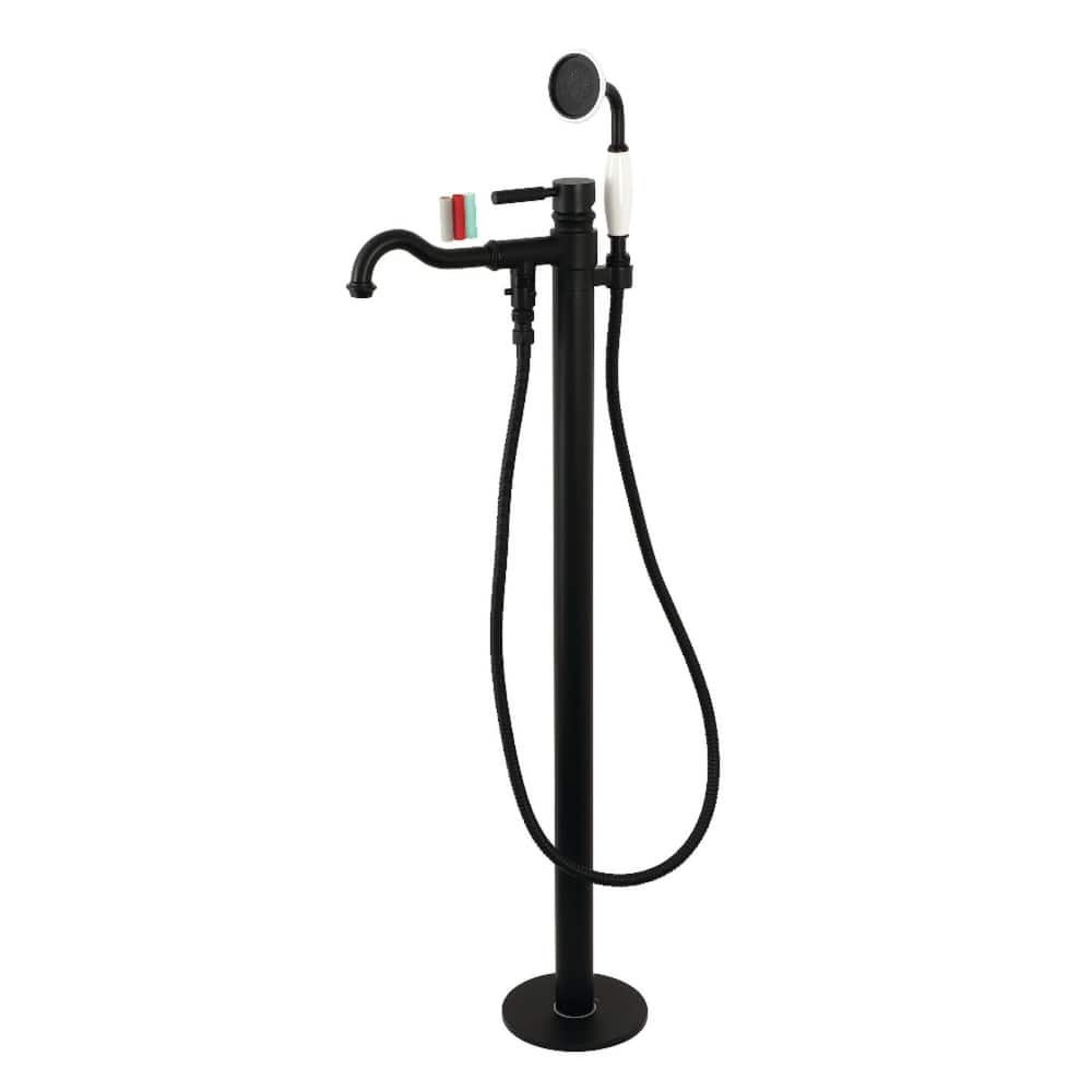 Kingston Brass Kaiser Floor Mounted Tub Filler � Includes Hand Shower