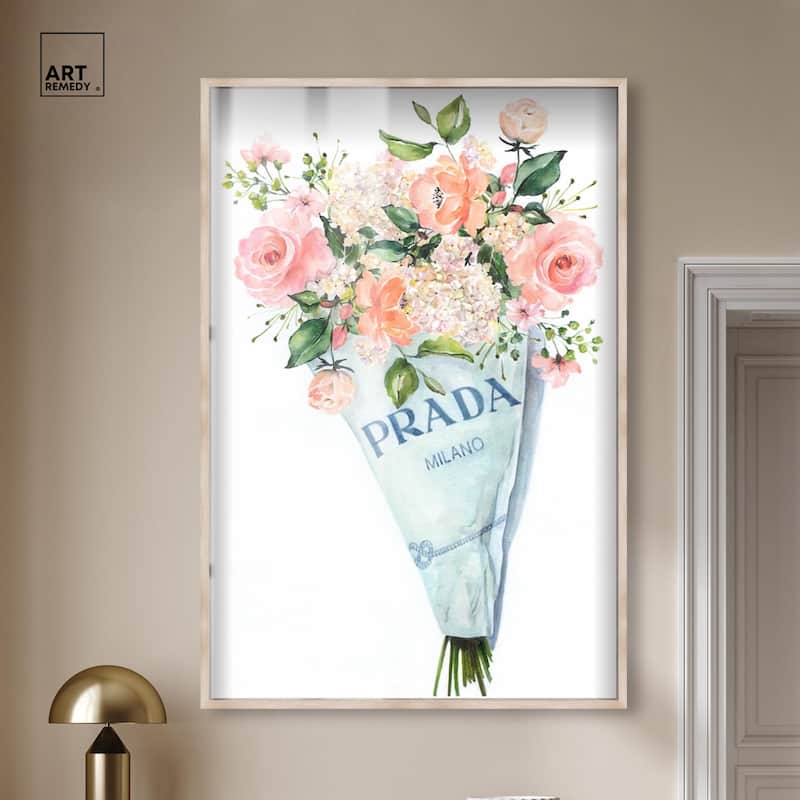 A World of Flowers Shadowbox by Art Remedy