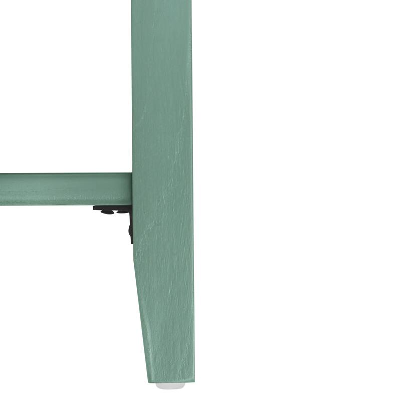 2 Drawer Side table with Bottom Open Shelf and Semi-circular Handle