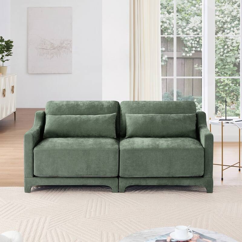 Chenille Fabric sofa
