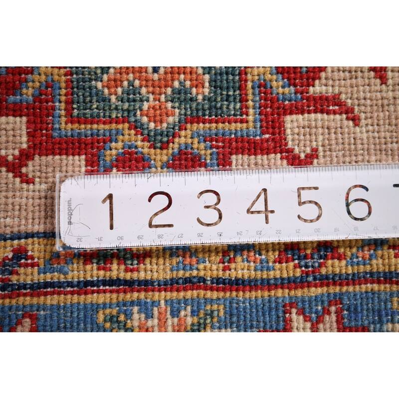 Kazak Oriental Accent Rug Hand-Knotted Wool Carpet - 1'11" x 3'0"