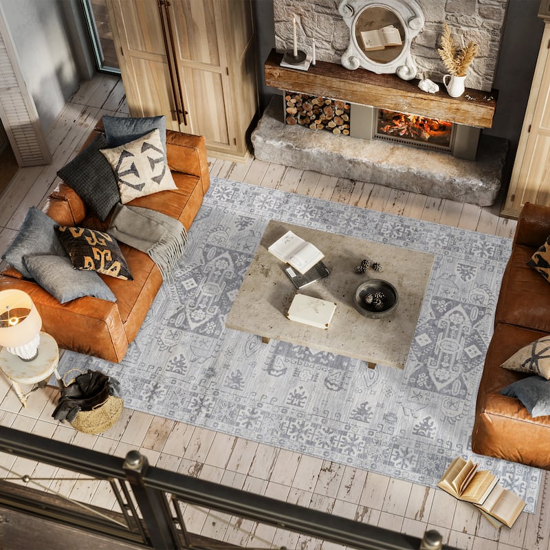 JONATHAN Y Traditional Persian Vintage Area Rug