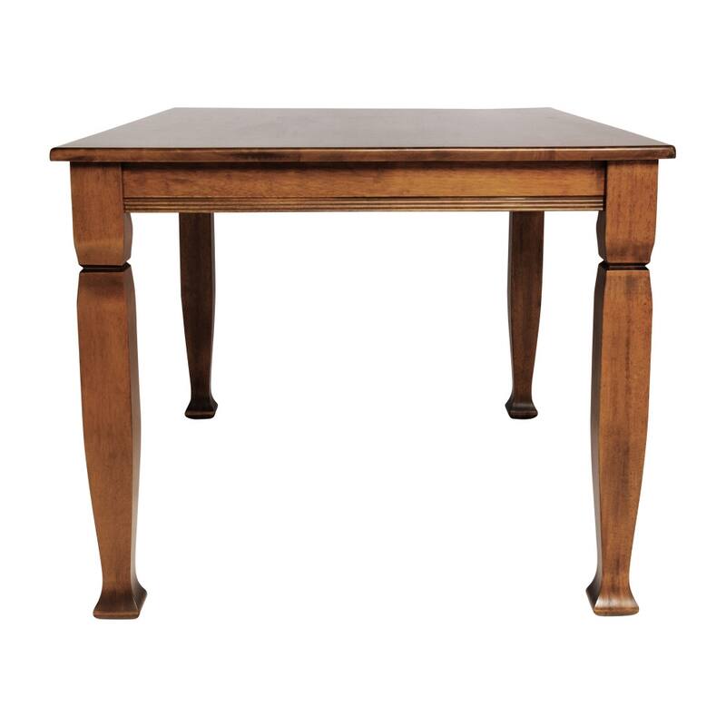 Classic Wood Dining Table with Decorative Sculpted Legs