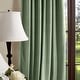 preview thumbnail 4 of 18, Martha Stewart Lucca Velvet Blackout Back Tab Curtains - Panel Pair or Valance