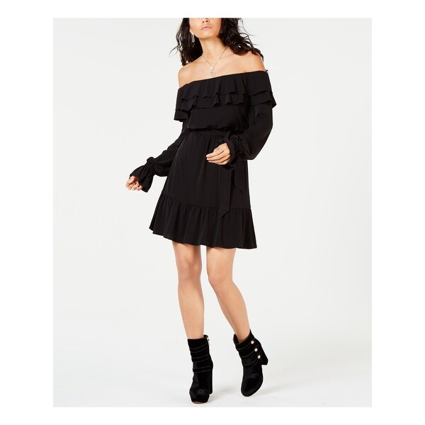 michael kors black cocktail dress