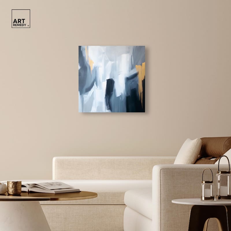 Contained Gesture II Canvas by Art Remedy, Gallery Wrapped