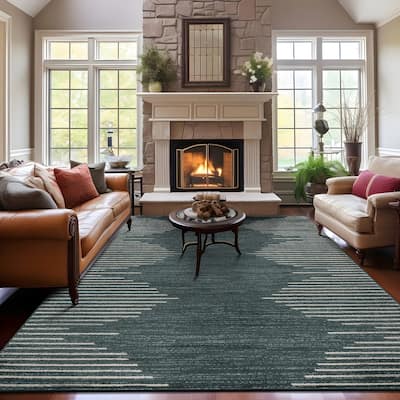 Bohemian Stripe Area Rug