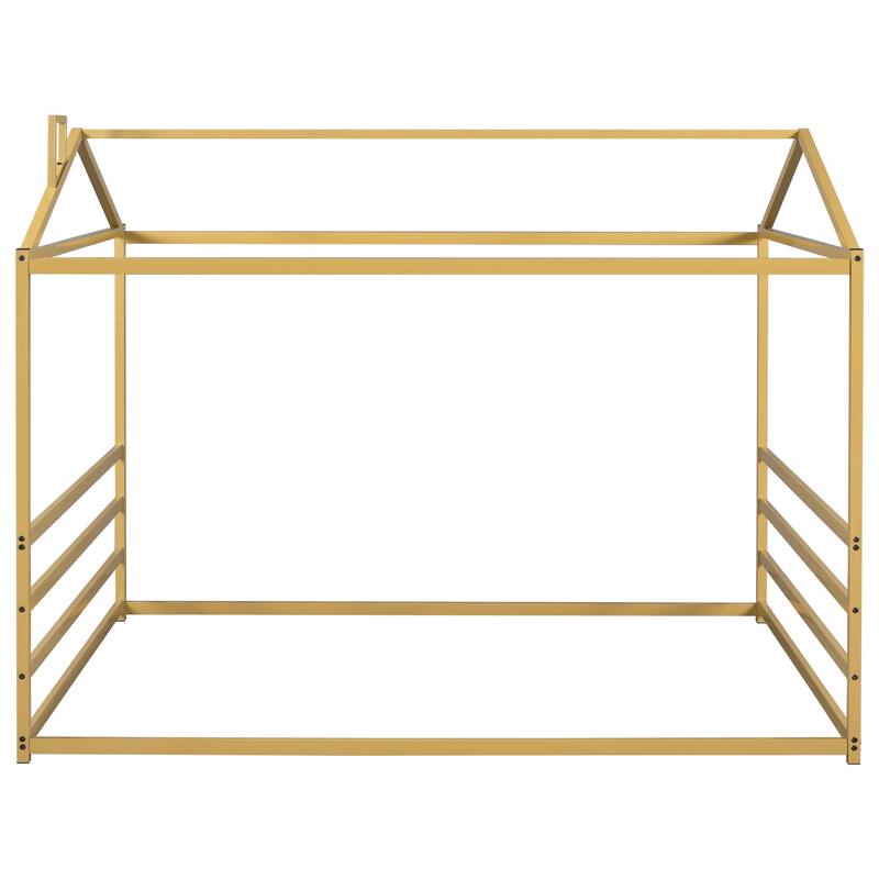 Metal Platform Bed, Queen