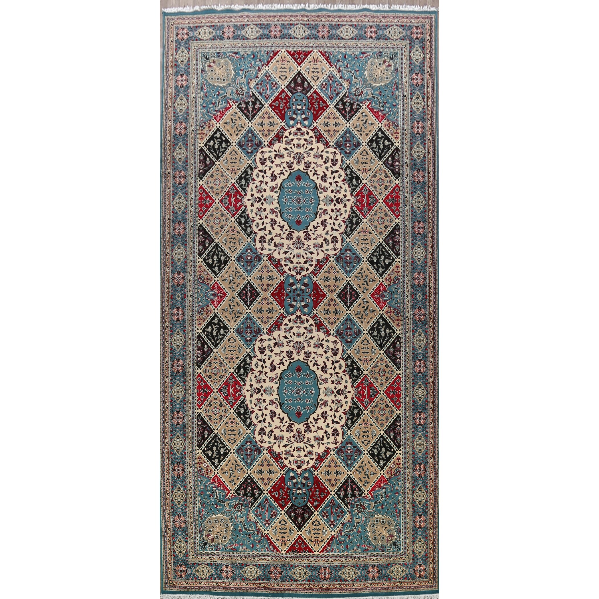 Shop Geometric Tabriz Turkish Oriental Area Rug Dining Room Large Carpet 9 10 X 23 0 Overstock 31606468