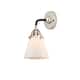 Option Black Polished Nickel / Matte White