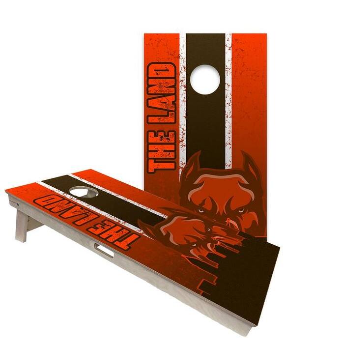 The Land Regulation 2x4 Cornhole Board Set