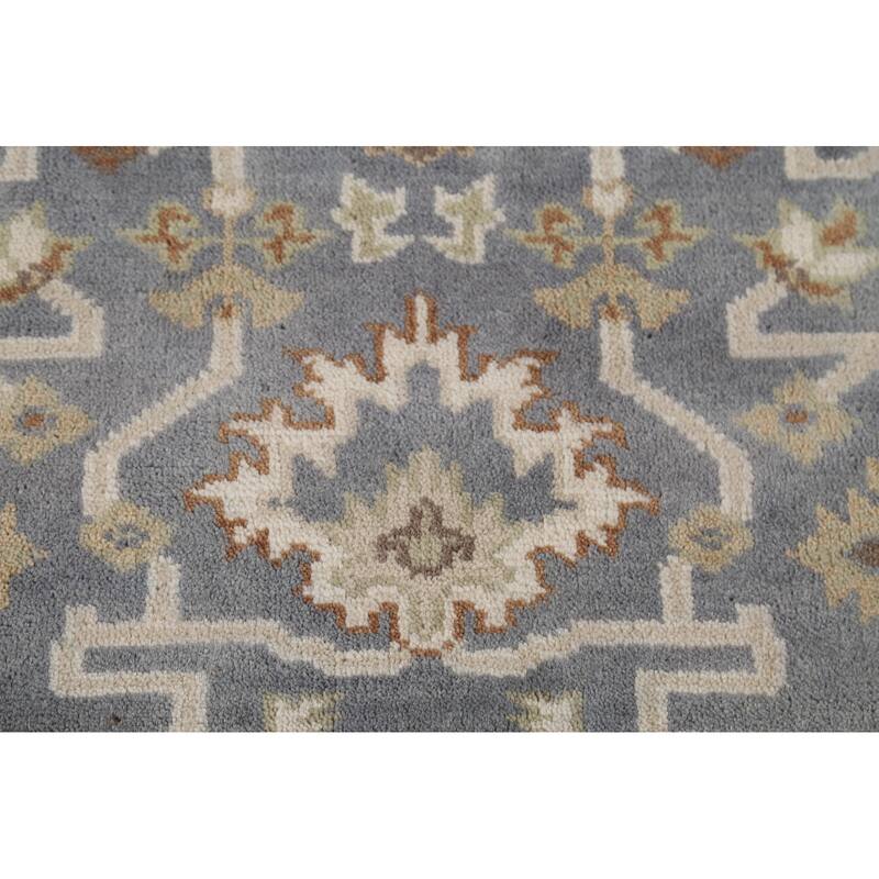 All-Over Oushak Indian Accent Rug Handmade Wool Carpet - 3'3"x 5'5"