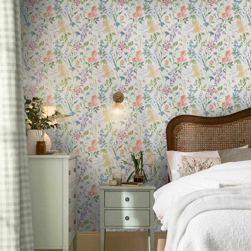 Laura Ashley Elston Garden Multi Wallpaper