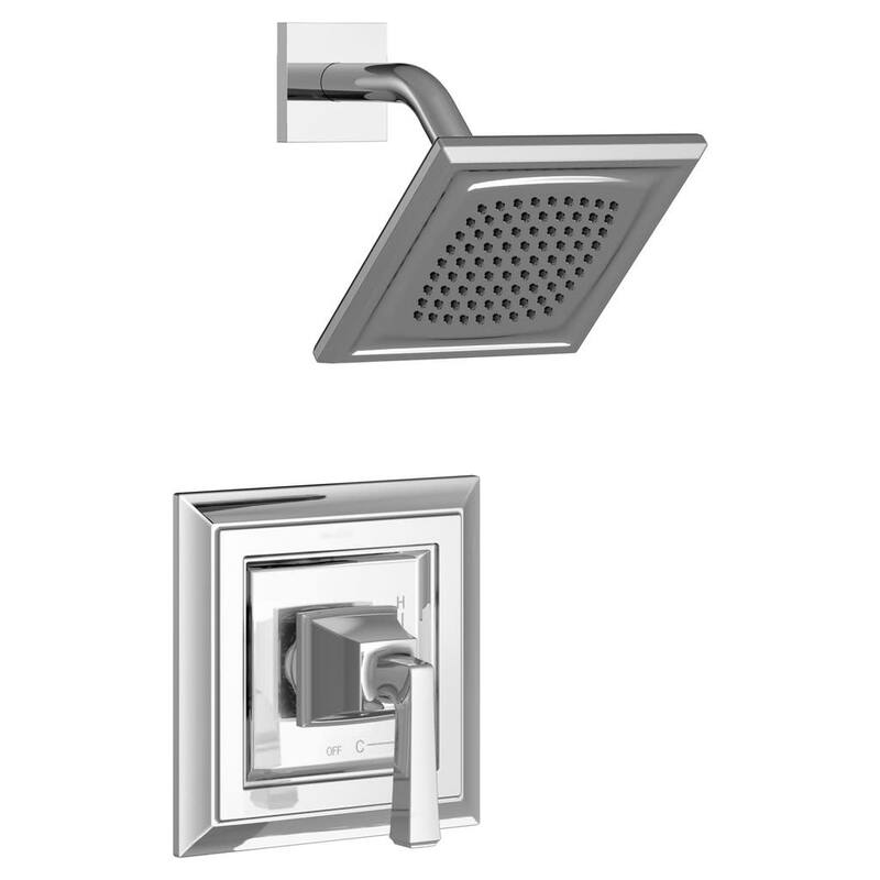 American Standard Town Square S Shower Only Trim Package with 1.8 GPM - Polished Chrome